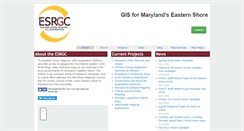 Desktop Screenshot of esrgc.org