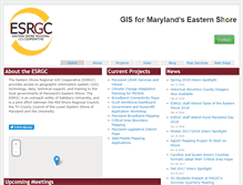 Tablet Screenshot of esrgc.org